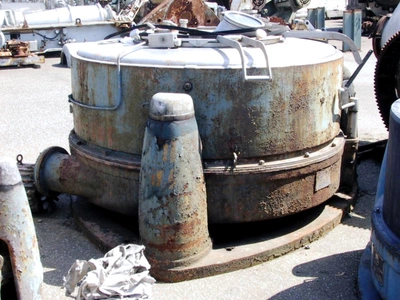 (2) Comi-Condor 1500mm perforate basket centrifuges, 316SS.
