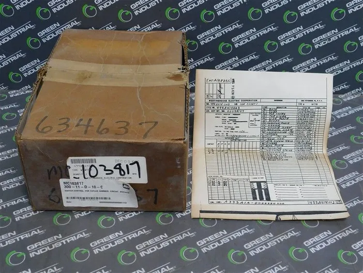 Used WESTINGHOUSE 399A414G03 Relays & Switches | Green Industrial #673426