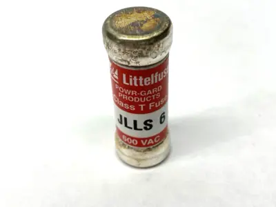 USED LITTELFUSE POWR-GARD FAST ACTING FUSE CLASS T 6A SHELFWARE BOX OF 10
