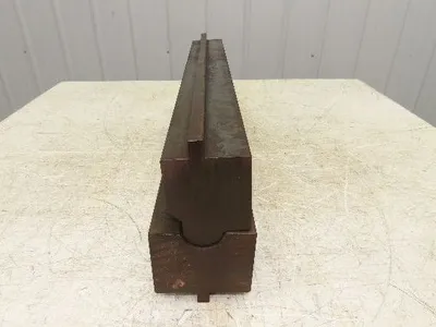 Press Brake Punch Die Set 24-1/2" Long 1-5/8" U Bend 3/4" Deep 1/2" Tang