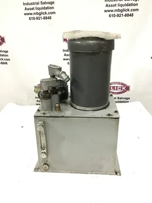 Industrial Hydraulic Power Unit w/Baldor Industrial Motor 3PH 1HP