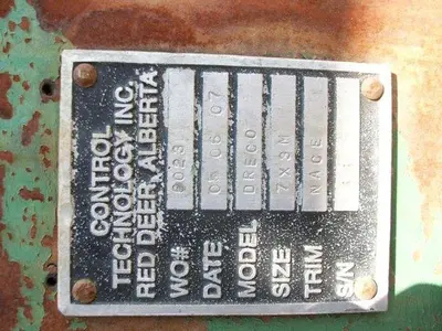 USED DRECO 3000 PSI, 7 1/16, DOUBLE RAM BOP