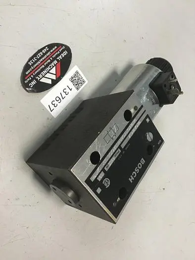 Used BOSCH 081WV10P1V1068WS024/00D51 Valves/Fittings Michigan US | Ideal Machinery #608277