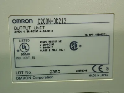 USED OMRON C200HOD212