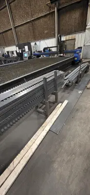 10' X 40' PINNACLE PRO HYPERTHERM EDGE PRO CNC PLASMA TABLE(NEW IN 2013). STOCK #1005625