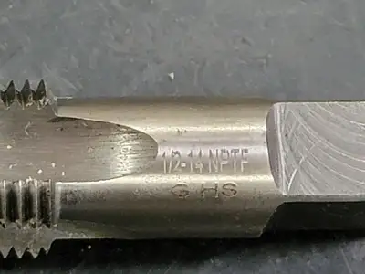 1/2"-14 NPTF Pipe Tap