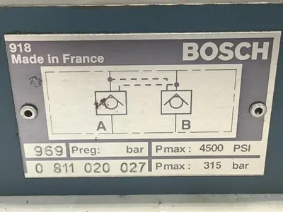 USED BOSCH 0 811 020 027