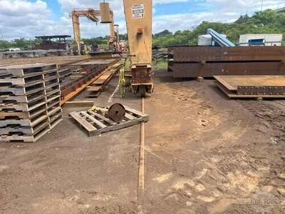 USED 150 TON DOUBLE GIRDER MOBILE GANTRY CRANE Cranes, Gantry, Bridge Type