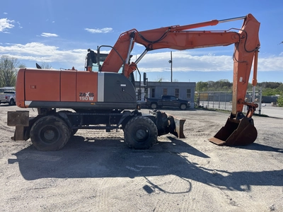 Used 2012 Hitachi ZX190W-3 Wheel Excavators Maryland US | Zadoon Equipment #1480789
