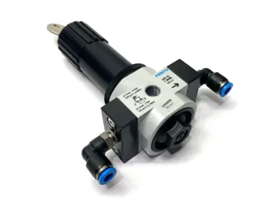Used Festo Pneumatic Pressure Regulator, G1/8, 0.5-7bar, 194606 Air Pressure Regulators Michigan US | Maverick Industrial Sales #1506022