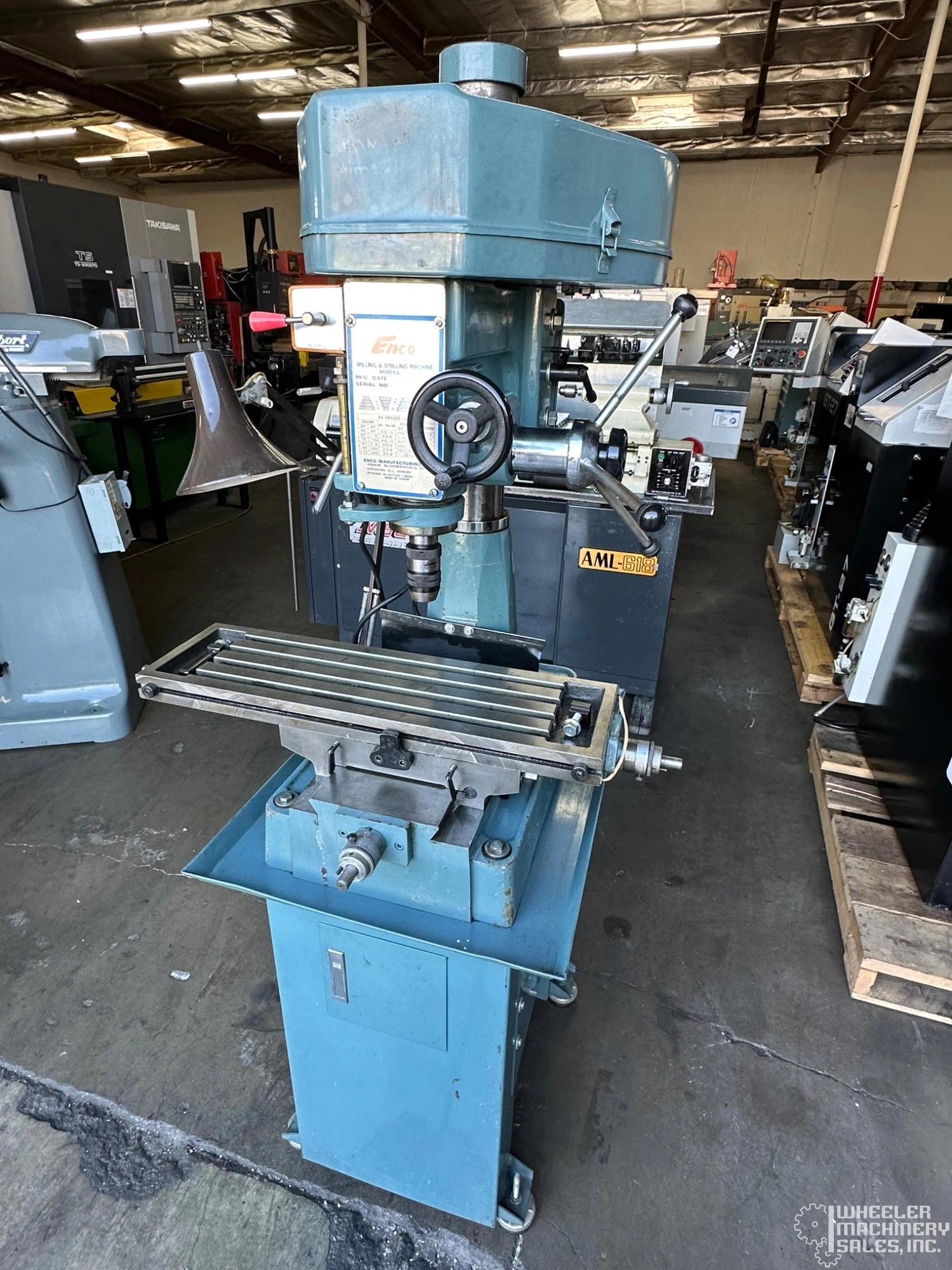 ENCO 105-1280 Vertical Mill/Drill #7850 #1