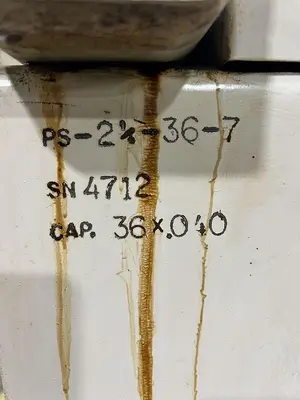 36" X .040" FEEDLEASE POWERED METAL STRAIGHTENER