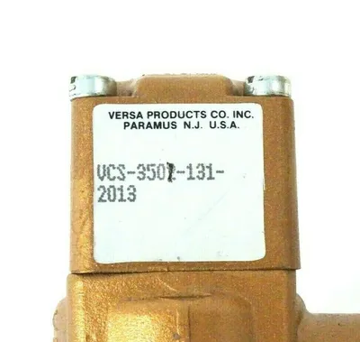 NEW VERSA VALVES VCS-3501-131-2013 3-WAY VALVE VCS35011312013