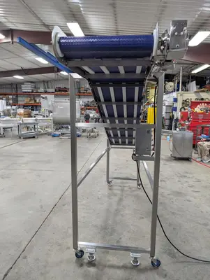 SS Incline Plastic Belt Conveyor