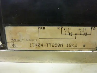USED EUPEC 117404-TT250N