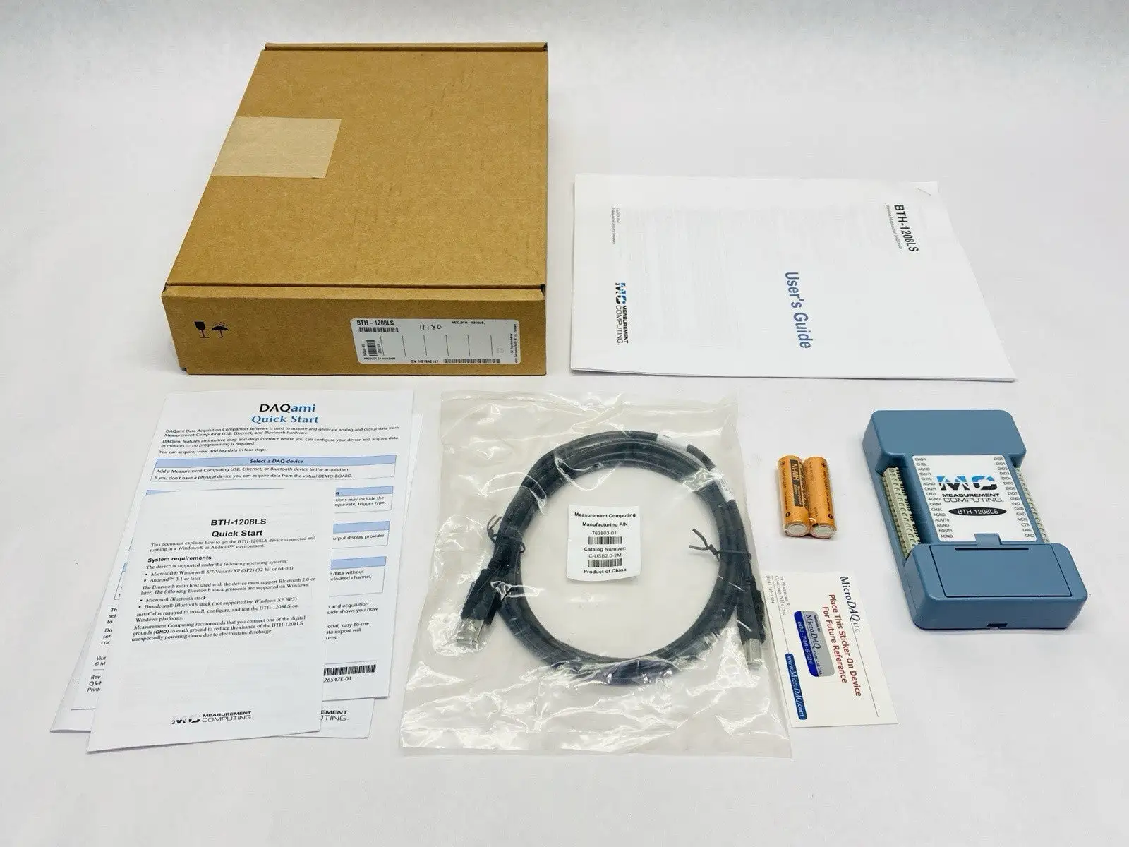 New | in-Stock Measurement Computing Measurement Computing BTH-1208LS Data Acquisition and Logging, Multimeter Systems Michigan US | Maverick Industrial Sales #1495949