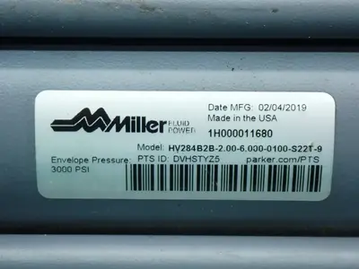 NEW MILLER HV284B2B2.006.0000100S22T9