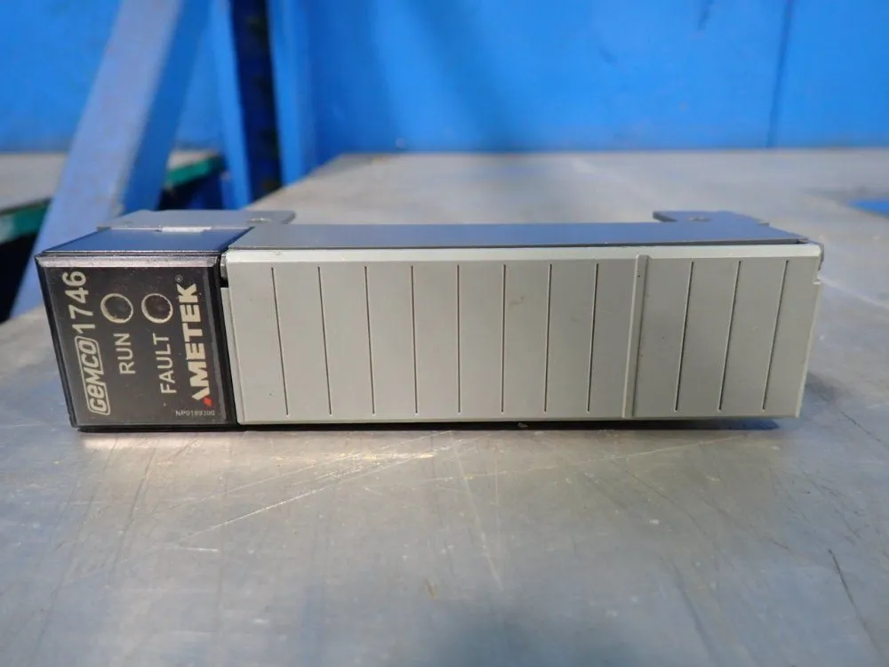 Used 1998 AMETEK 1746R1 PLC Input & Output Ohio US | HGR 24 #907418