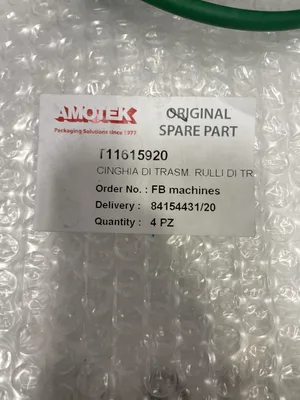 Amotek T11615920 Automatic Bagger Replacement Urethane Round Drive Belt-4 Pack