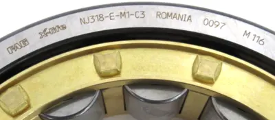 NEW FAG NJ318-E-M1-C3 ROLLER BEARING NJ318EM1C3