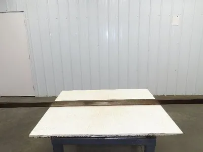 Press Brake Die 97" Long 90° V 15/16" W 1/2" D 1-3/4" H 1/2" Tang