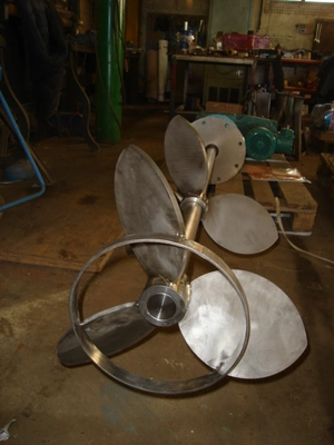Rigal Bennett Turbine Stirrer 4 Kw Flp