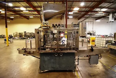 Capper, Automatic, 3-Spindle, Screw Capper, Cap Elevator and Hopper #5991096