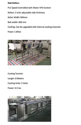 Protein/nutra Bar Line Slab Bar Line