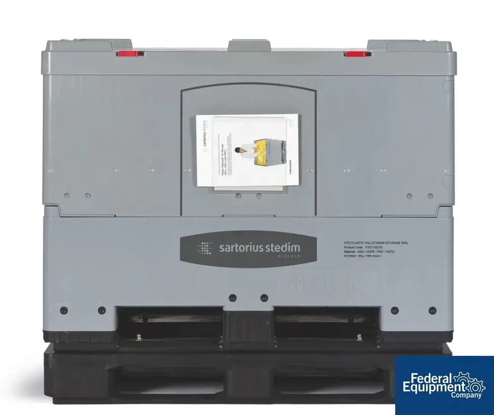 NEW Sartorius 500 Liter Sartorius Palletank, Plastic