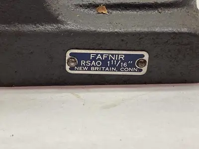 Used FAFNIR RSAO 1-11/16 Bearings | Surplus Asset Holdings #1197941