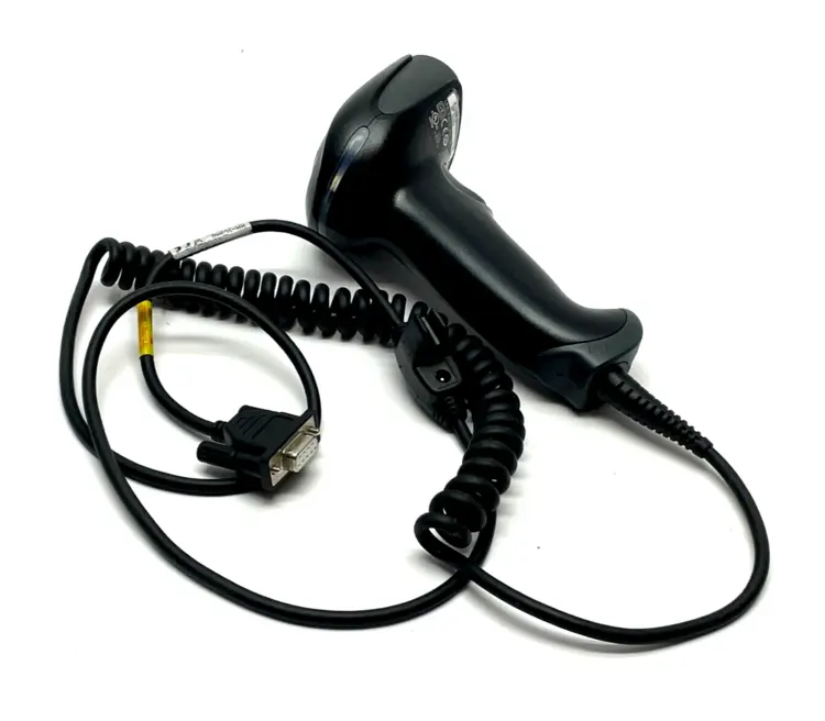 Used KEYENCE Rev. P Handheld Barcode Reader w/ HR-1C3RB Communication Cable Barcode Scanners Michigan US | Maverick Industrial Sales #1398587