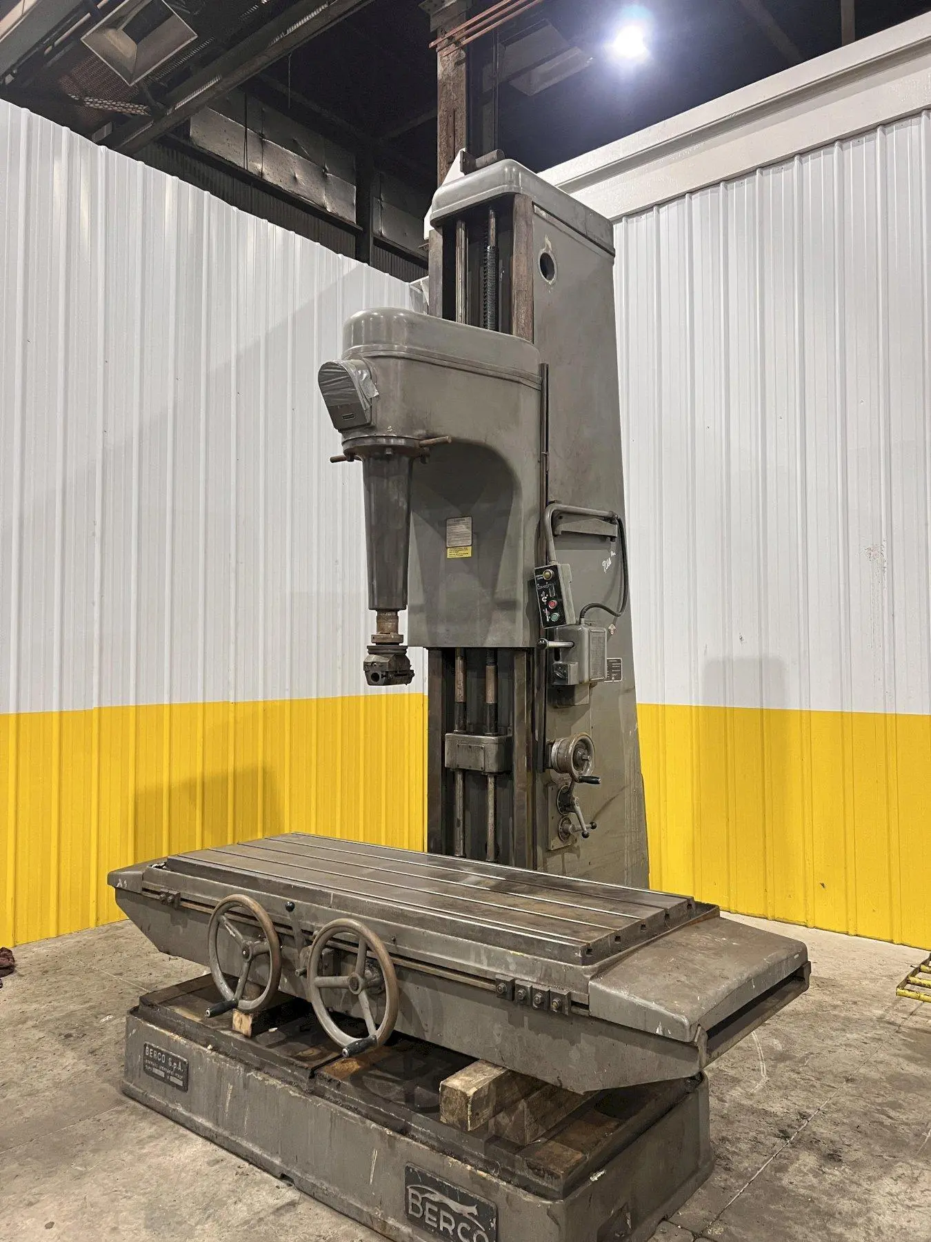 BERCO MODEL #AC1400 VERTICAL BORING MILL: STOCK 22233