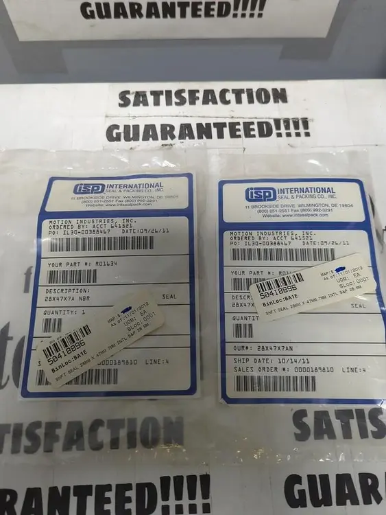 New | in-Stock NBR 28X47X7A Pump & Valve Parts Ohio US | Surplus Asset Holdings #1245496