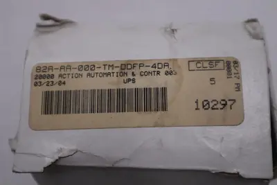 MAC VALVES INC 82A-AA-000-TM-DDFP-4DA VALVE - STOCK GF260A