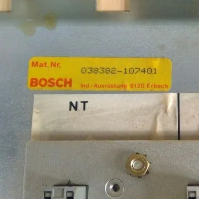 Bosch 038382-107401 PC200 10-Slot Mounting Rack 3H