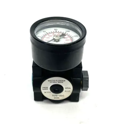 Used PARKER-WATTS MODULAR PRESSURE REGULATOR 1/4" NPT Air Pressure Regulators Michigan US | Maverick Industrial Sales #1089978