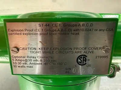 Macurco TracXP TXP-T40 Fixed Gas Detector (3.3.4)