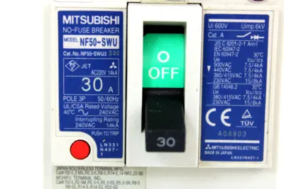 USED MITSUBISHI ELECTRIC NF50-SWU3030