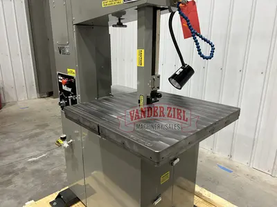 New | in-Stock WELLSAW V-20F Vertical Band Saws Michigan US | Vander Ziel Machinery Sales #1328263