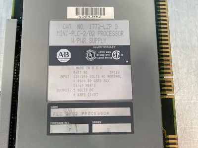 USED ALLENBRADLEY 1772LZP D