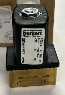 Used BÜRKERT 00500975 Solenoid Valves | Surplus Asset Holdings #1204205