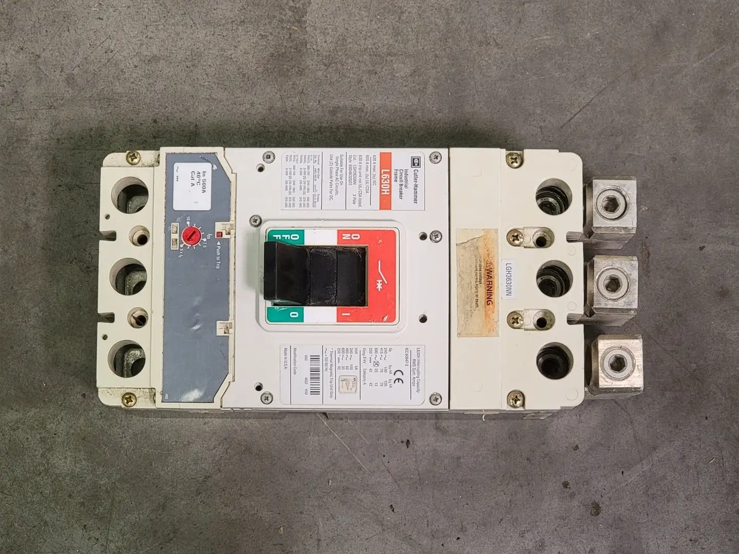 Used EATON LGH3630NN Switchgears British Columbia CA | Lenmark #243496