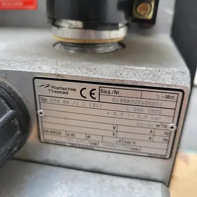 USED RIETSCHIE THOMAS KTA 80