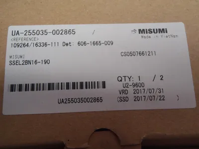 USED MISUMI LINEAR GUIDE