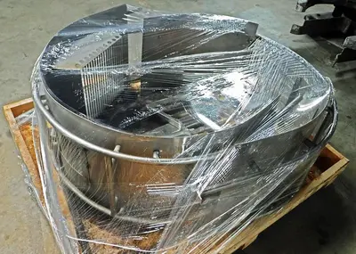 USED AMF GLENN 74-36 MIXER, 340 QUART WITH BOWL GUARD, FLAT BEATER AND TWO BOWLS