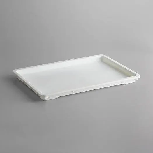 18" x 26" White - Red - Green - Blue - Yellow - Blue Heavy-Duty Polypropylene Dough Proofing Box Lid
