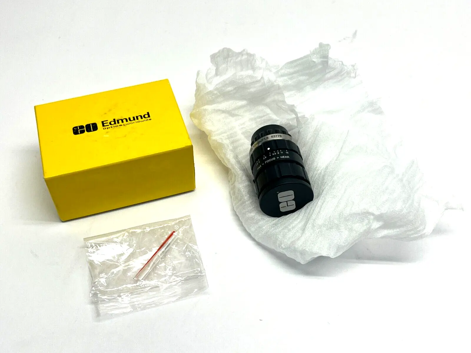Edmund Optics LEC 63778 12mm, 400-2000mm Primary WD, HR Lens w/ Screw