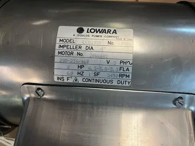 New | in-Stock LOWARA LCB2035 Centrifugal Pumps Ohio US | Surplus Asset Holdings #1226178