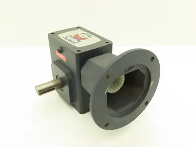 Leeson IronMan BM821-50-L-56 Worm Gearbox 50:1 Reducer 1/4Hp 35rpm 56C LH