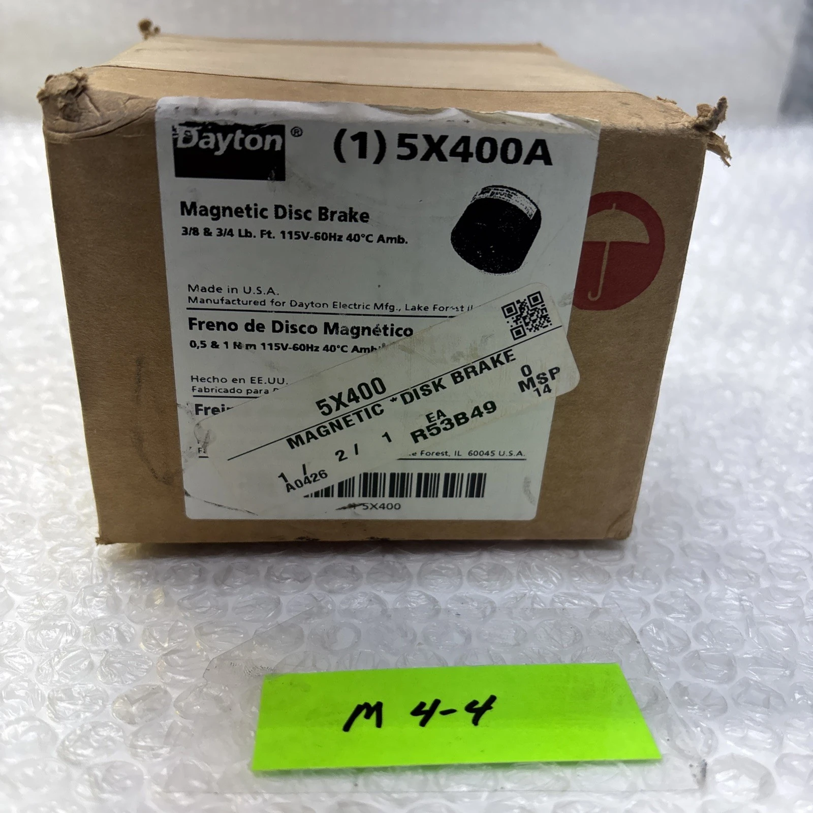 NEW Dayton 5X400A